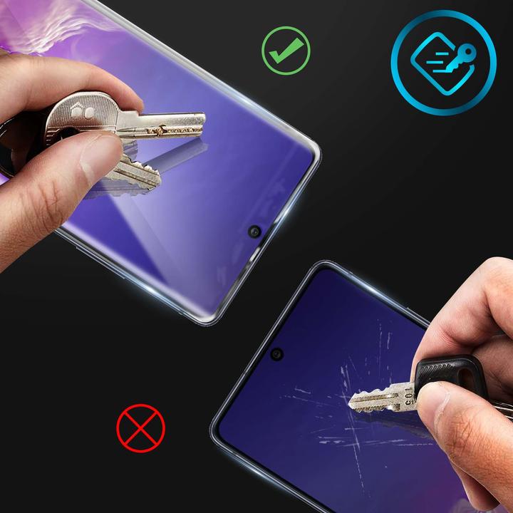 Actual product image Avizar Display protection film, case friendly protection (1 Piece, Samsung Galaxy S10 Lite)