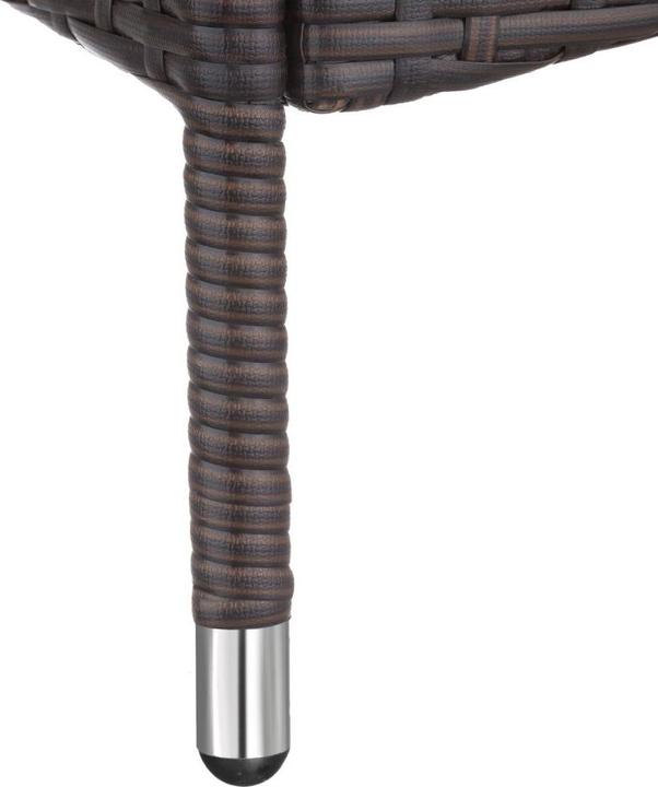 Produktbild tectake Sonnenliege Rattan (200 cm)