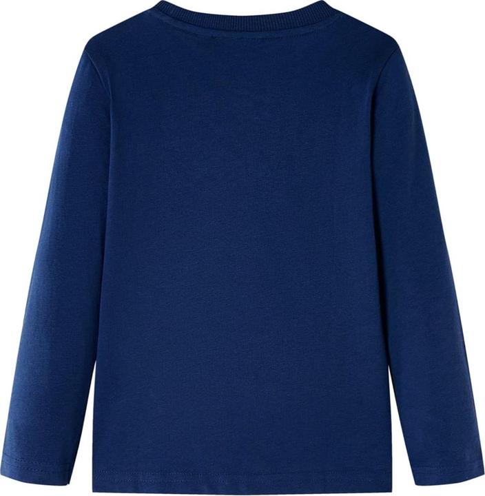 Produktbild vidaXL Kinder-Langarmshirt Grau Melange 92,Material: 95 (92)