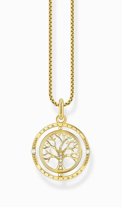 Produktbild Thomas Sabo Halskette Tree of Love Gold (925er Silber, 40 - 45 cm)