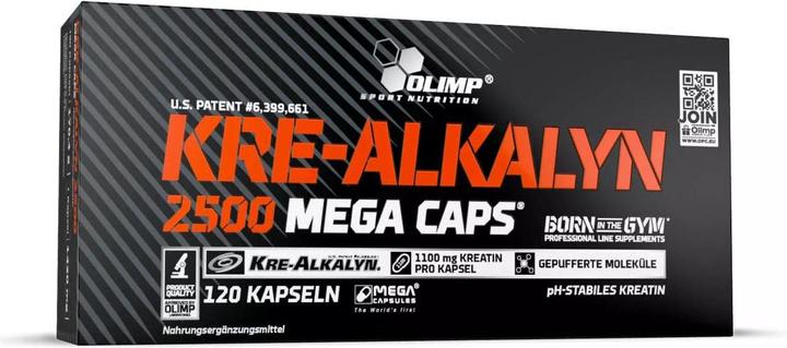 Image du produit Olimp Sport Nutrition Kre-Alkalyn Mega Caps (120 pièce(s), Capsules, 150 g)