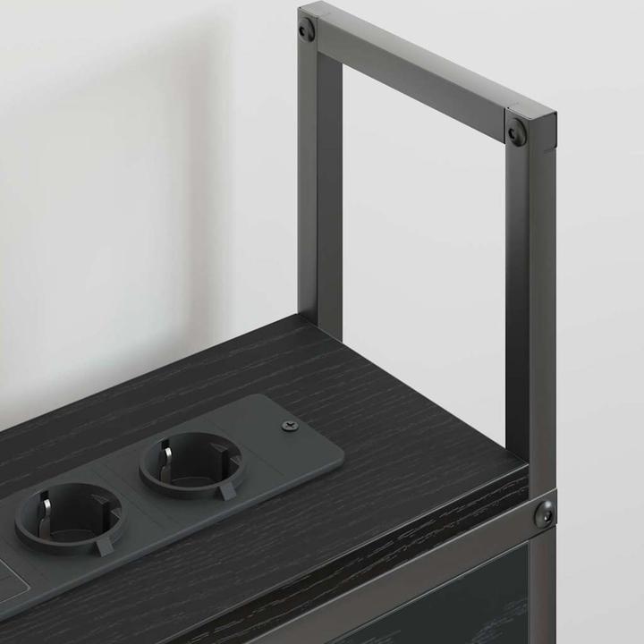 Actual product image vidaXL Storage space headboard (15 x 15 x 98 cm)