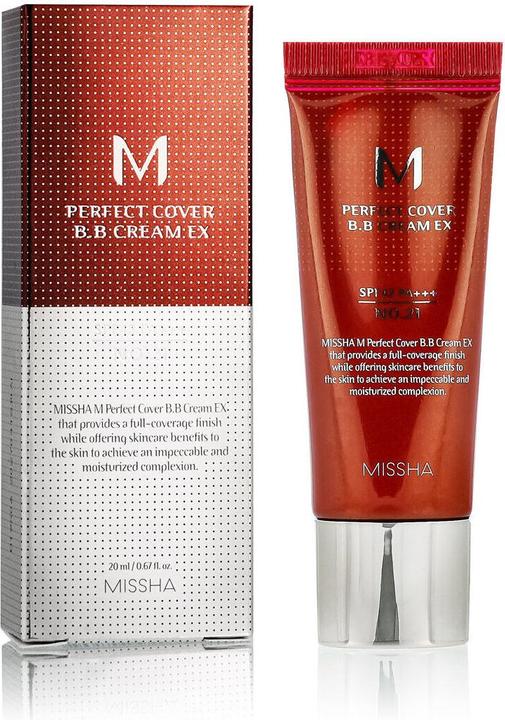 Produktbild Missha Perfect Cover BB Cream (Light Beige, 20 ml)