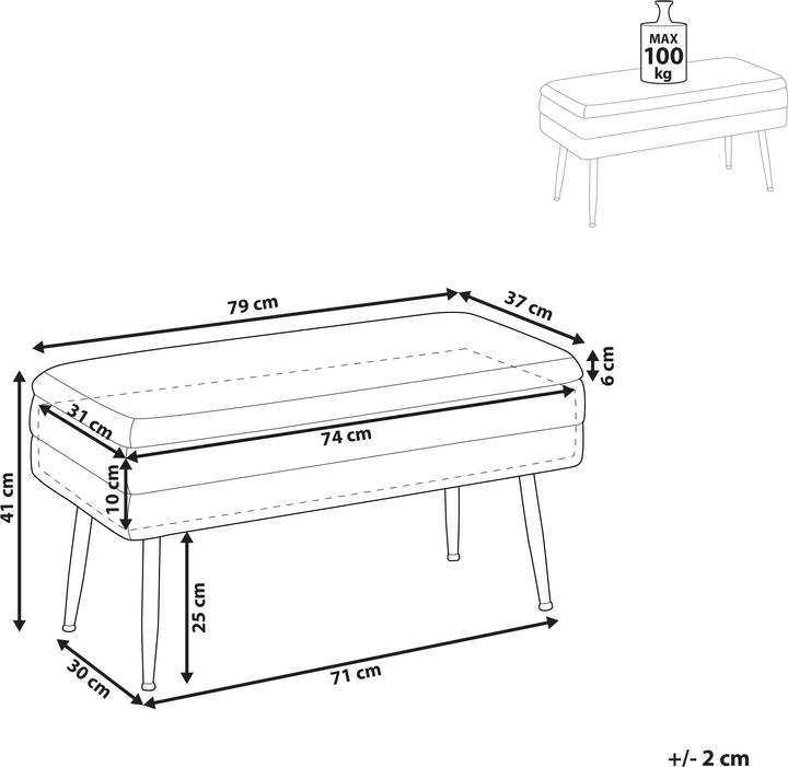Image du produit Beliani Durham (79 cm)