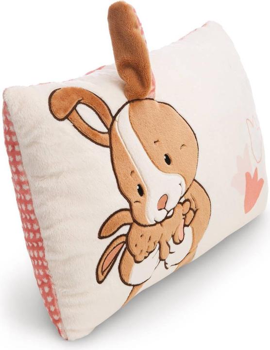 Image du produit NICI 61641 Kissen Hase & Kind Hopsala 43x25cm GREEN