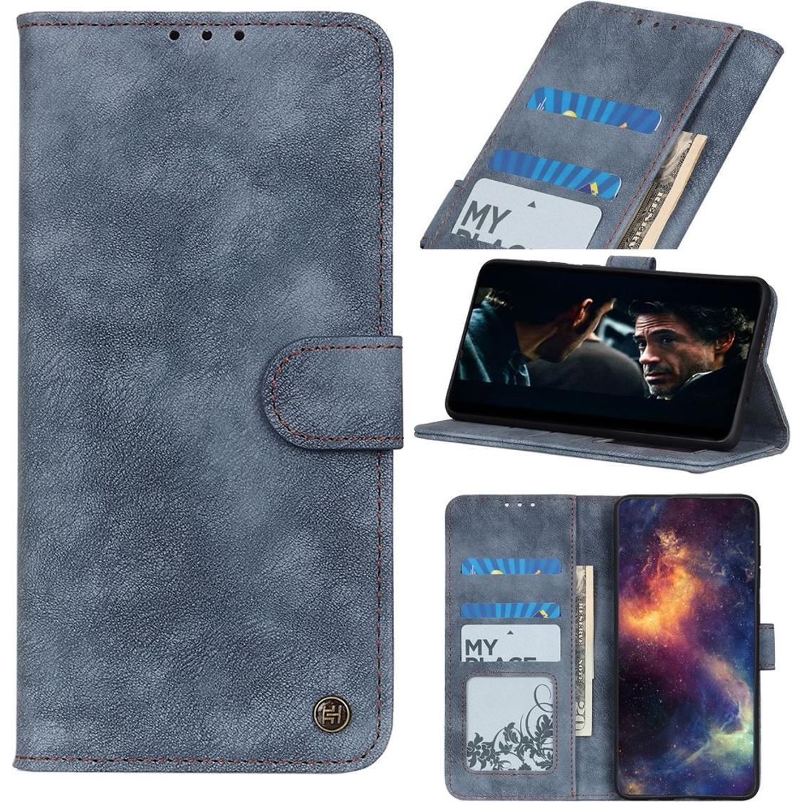 König Design Hülle Handy Schutz für Samsung Galaxy A52 4G 5G A52s Case Cover Tasche Blau Neu (Samsung Galaxy A52, Samsun...