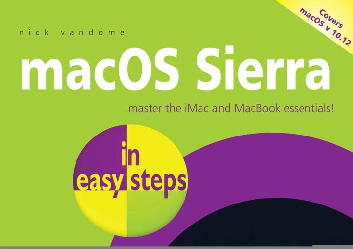 Produktbild macOS Sierra in easy steps (Englisch, Nick Vandome, 2016)