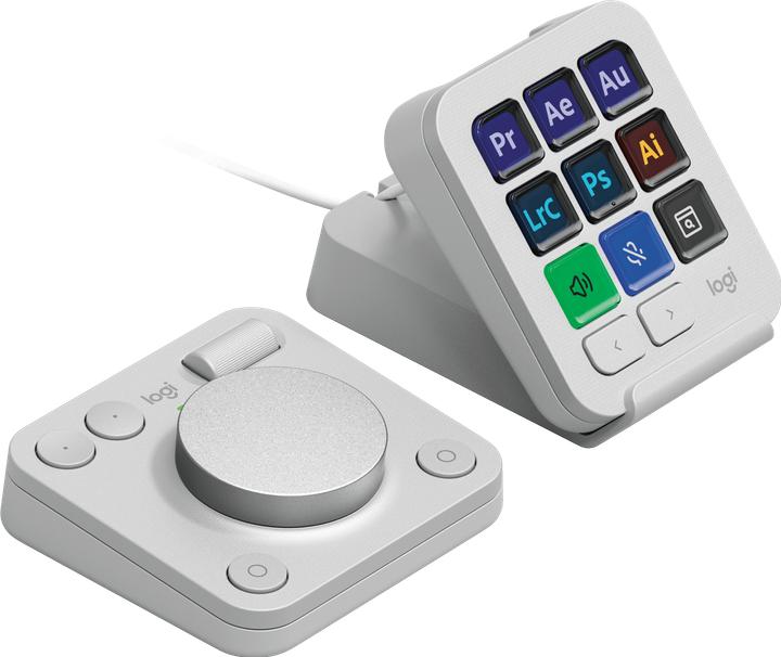 Actual product image Logitech Mx Creative Console (Without keyboard layout, Cable)