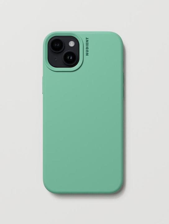 Actual product image Nudient Back Cover Base Case iPhone 15 Plus Mint Green (Apple iPhone 15 Plus)