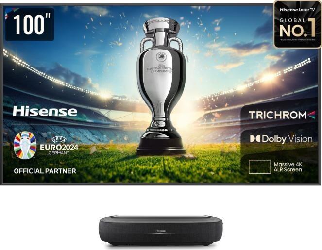 Actual product image Hisense 100L9HD incl. 100" ALR Daylight screen (4K, 3000 lm, 0.25:1)