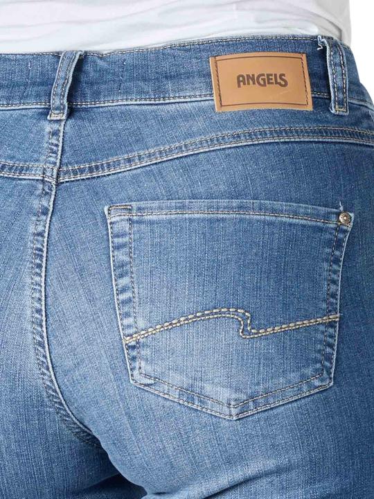 Produktbild Angels Dolly Jeans Sportiv Denim Straight Fit Mid Blue Used (W30/L32)