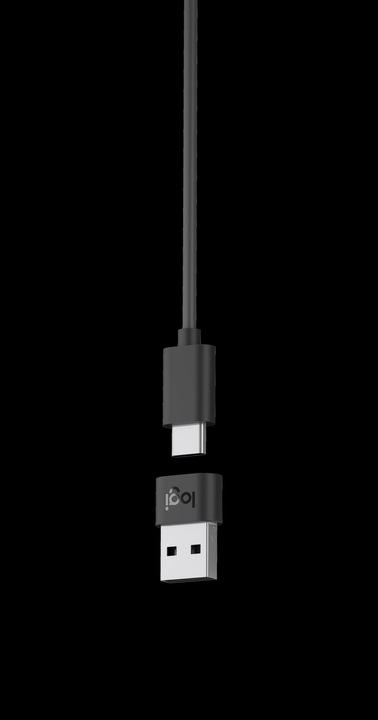 Actual product image Logitech Zone Wired Earbuds (Cable, USB-C)