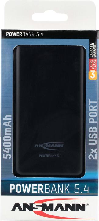 Image du produit Ansmann Powerbank 5,4 (5000 mAh, 20 Wh)