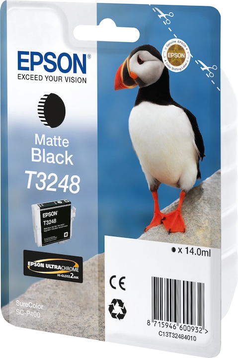 Actual product image Epson T3248 Ultra Chrome (MBK)