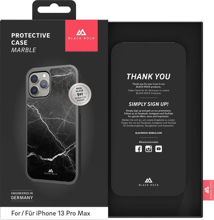 Produktbild Black Rock Protective Marble Case (Apple iPhone 13 Pro Max)