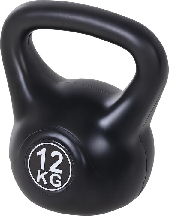 Produktbild Homcom Kettlebell Kunststoff, Sand Schwarz
