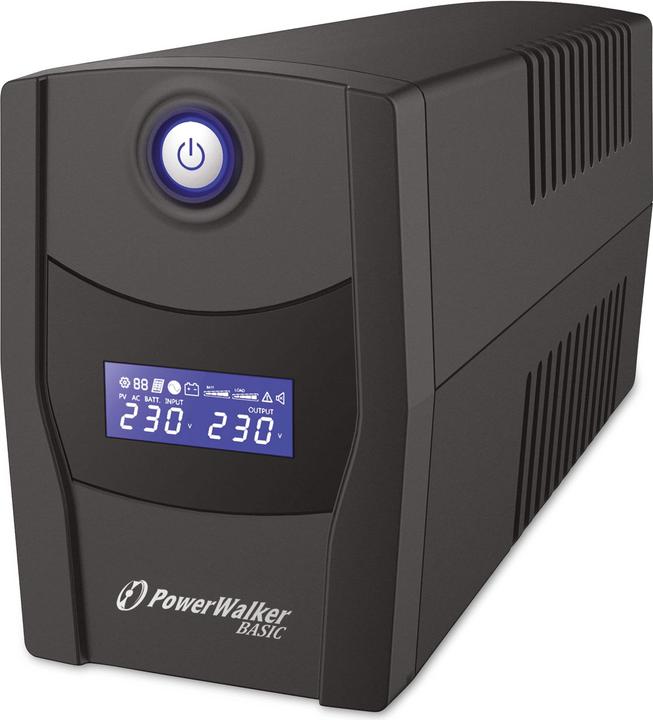 Image du produit Powerwalker UPS VI 600 STL Schuko Line Interact (0.60 VA, 360 W, Line-interactive Onduleur)