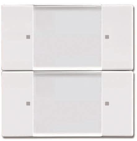 Image du produit Busch-Jaeger Élément de commande ZigBee Light 6736-84 Link double blanc studio