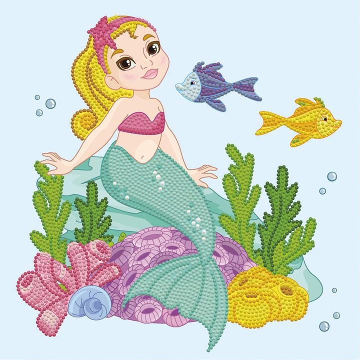 Actual product image Diamond Dotz Diamond Painting Little Mermaid
