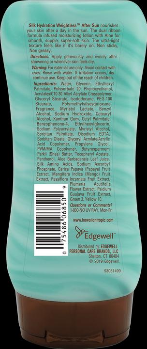 Immagine prodotto Hawaiian Tropic Idratazione della seta senza peso (Crema, 180 ml)