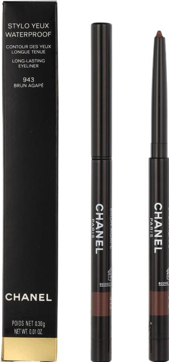 Actual product image Chanel Stylo Yeux Waterproof No 943 (943 Brune Agape)