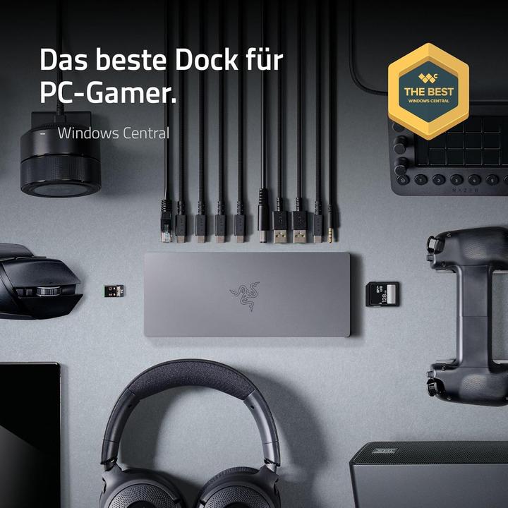 Actual product image Razer Thunderbolt 5 Dock (10 ports)