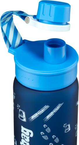 Actual product image Ergobag Drinking Bottle Titanium Blue Light (0.55 l)