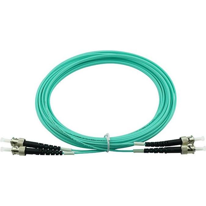 Thumbnail - CBO LWL Patchkabel ST / ST MM OM3 aqua 30,0m (30 m), Netzwerkkabel