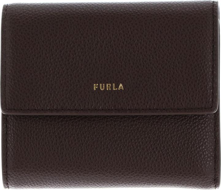 Actual product image Furla Vitello Night Goccia Compact Wallet
