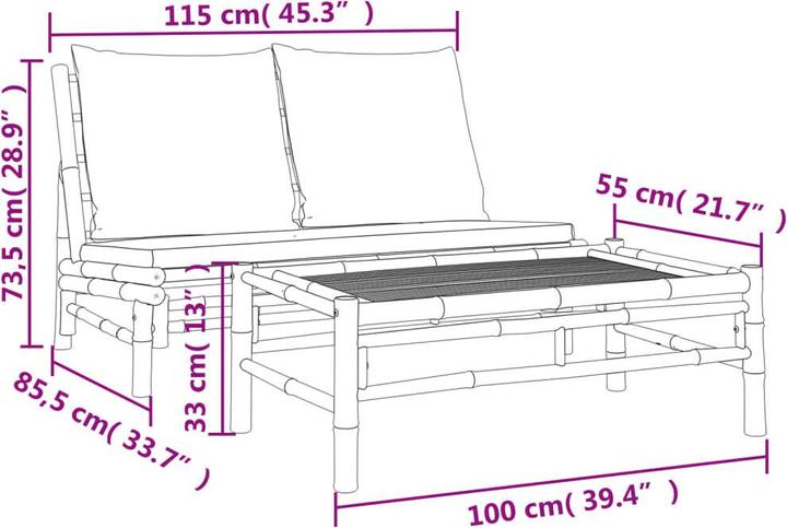 Produktbild vidaXL Marley