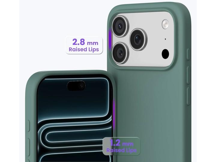 Produktbild Screenguard Liquid Silicone Midnight Case (Apple iPhone 17 Pro Max)