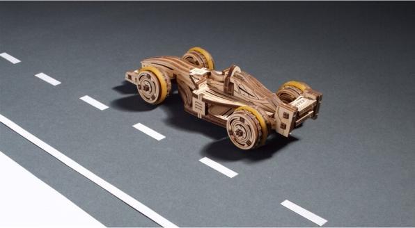 Actual product image Ugears Compact racer