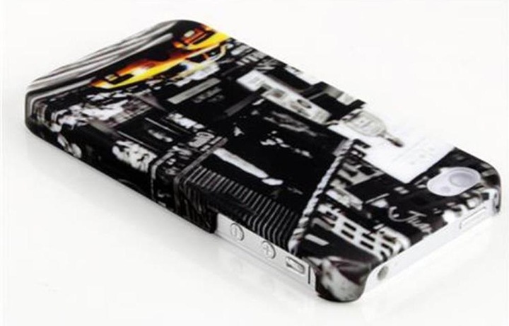 Image du produit Cadorabo Couverture rigide avec impression Cover (Apple iPhone 4s, Apple iPhone 4)