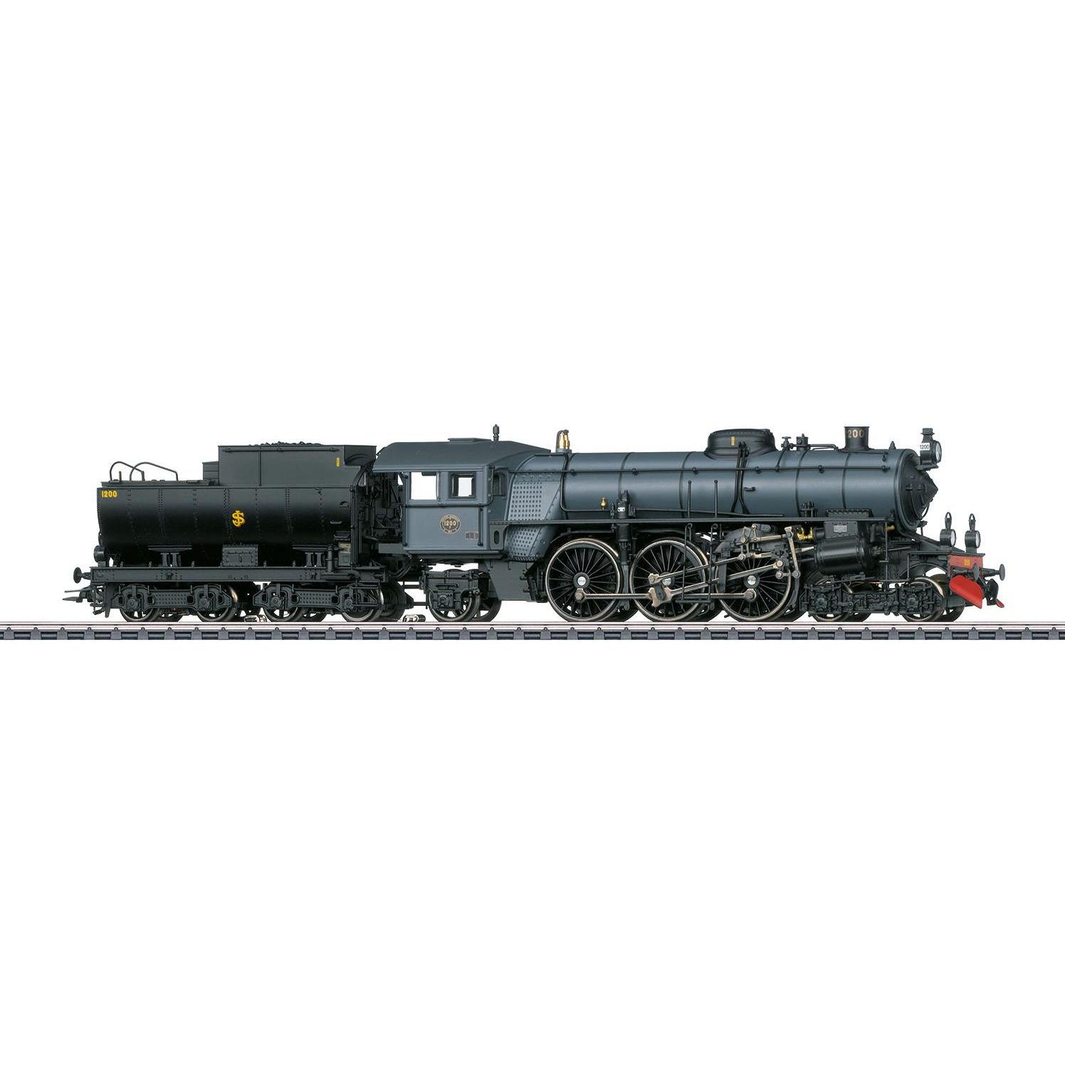 Thumbnail - Märklin 39490 H0 Dampflok Litt F 1200 der SJ (Spur H0)