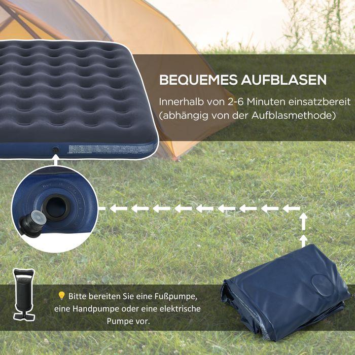 Actual product image Swisshandel24 Air mattress (152 x 203 cm)