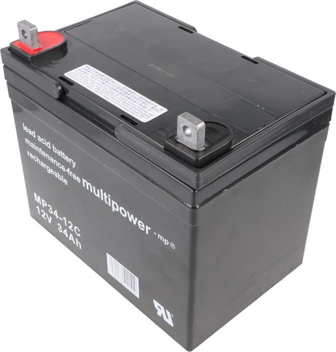 Produktbild Multipower Akku MP34-12C (12 V, 34 Ah)