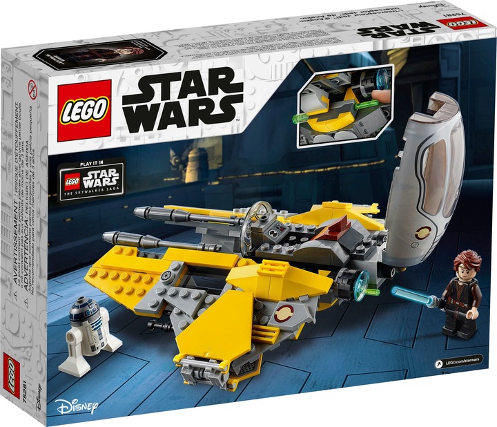 Actual product image LEGO Anakin's Jedi Interceptor (75281, LEGO Star Wars)