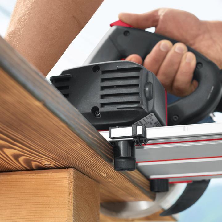 Immagine prodotto Mafell Sega per binari a taglio incrociato KSS50cc Profondità di taglio con binario 0-52 mm, in scatola