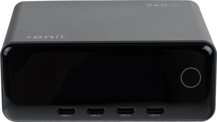 Produktbild Onit USB-Wandladegerät Desktop 4C2A 240 W GaN (240 W, 6 Ports)