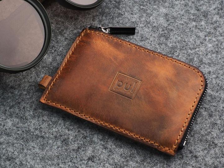 Actual product image Pularys Wallet OLDTIMER SLIM credit card holder