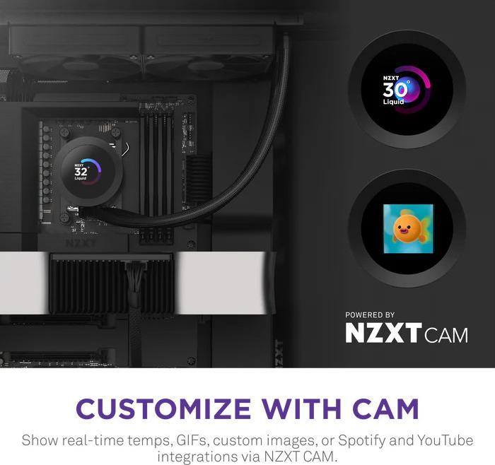 Immagine prodotto NZXT Kraken Plus 240 (schwarz)