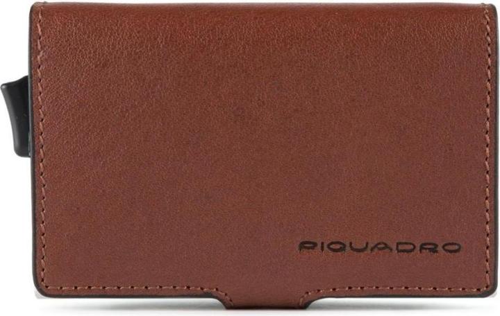 Immagine prodotto Piquadro Black Square, Leather Card Holder, Square Sliding System, PP5649B