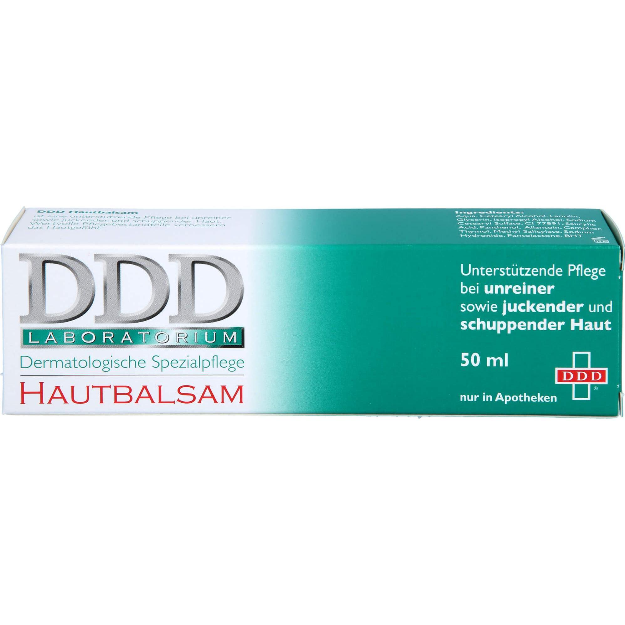 Delta, Bodylotion, Ddd Hautbalsam (Körpercreme, 50 ml)