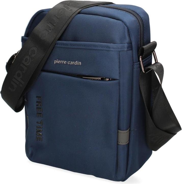 Produktbild Pierre Cardin Herren Umhängetasche - Modell False - Pu Vegan Leder - 18.0 X 25.0 X 6.0 Cm