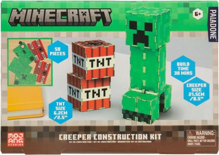 Actual product image Paladone Products Minecraft Creeper Construction Kit (13 pieces)