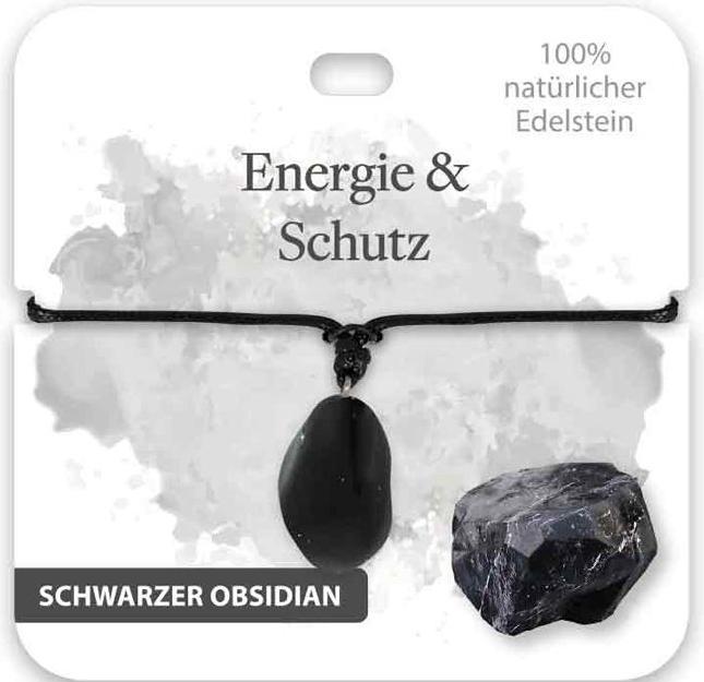 Image du produit BB Klostermannn Kette Edelstein Schwarzer Obsidian