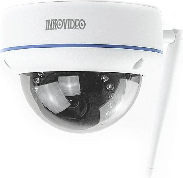 Image du produit Inkovideo Kit complet de surveillance WLAN 4 canaux (1920 x 1080 Pixels)