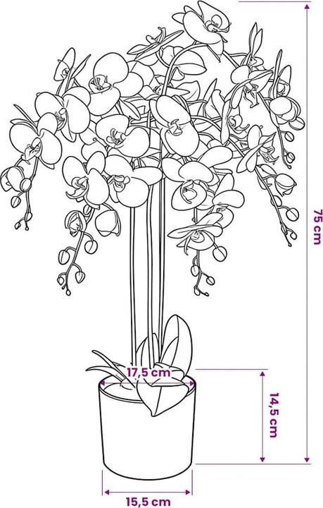 Immagine prodotto vidaXL Kunstpflanze (75 cm)