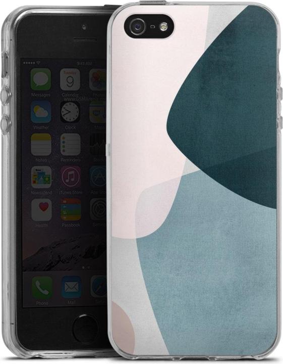 Actual product image DeinDesign Silikon Hülle für Apple iPhone 5 Handyhülle Case Smartphone Schutzhülle Boho Malerei Muster (Apple iPhone 5)