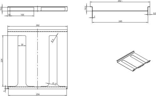 Image du produit EBB Système d'étagères porte-verre ONE